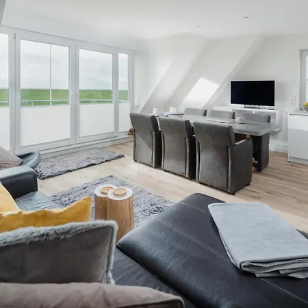 Apartamento Haus Ebbe & Flut - Mit Blick Auf Wattenmeer *